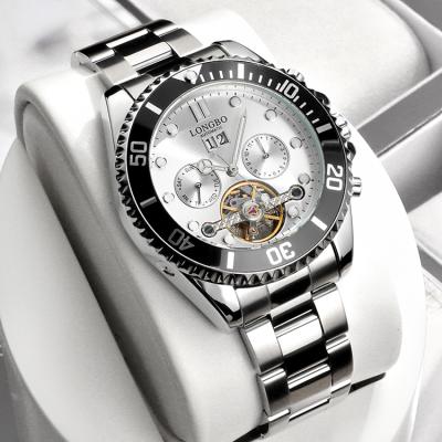 China Custom Water Resistant LONGBO 83225 Watches Men Used 2021 Full Automatic Automatic Watch Luxury For Men Luxury for sale