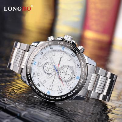 China LONGBO 80352 Analog Wrist Watches Men's Wholesale Custom Wristwatches Water Resistant Quartz Brand Watch Brand Watch Style for sale