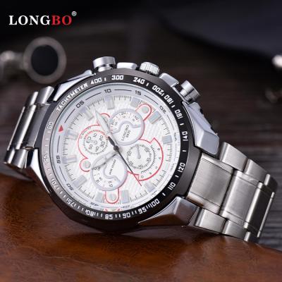 China LONGBO 8830 Water Resistant Watches Only Men Wrist Watches Luxury Sports Watches Waterproof Men Wrist Stainless Steel Wholesale for sale