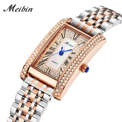 China MEIBIN 1598 water resistant product watch women's fashion quartz watch luxury new fashion saling women's watches for sale