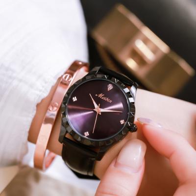 China Wholesale high quality MEIBIN 1255 lady watch luxury fashion leather casual water resistant quartz women watch for sale