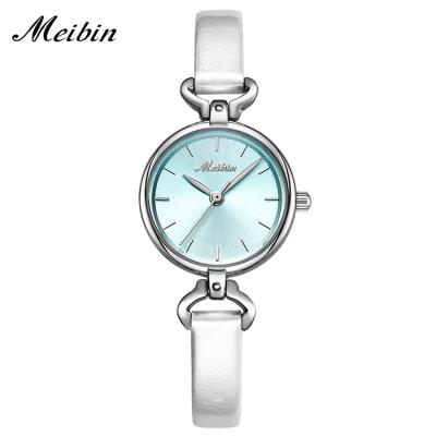 China MEIBIN 1058 Luxury Water Resistant Genuine Leather Wrist Apple Watch Band Genuine Leather Watch Straps for sale