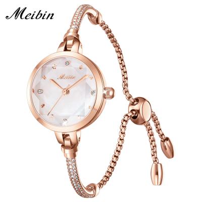 China Wholesale Custom Casual Luxury Brand Waterproof Watch MEIBIN 1648 Water Resistant MEIBIN 1648 Strap Stainless Steel for sale