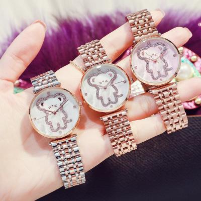 China Hot Selling MEIBIN 1563 Water Resistant Buckle Rose Gold Gift Quartz Fashion Women Stainless Steel Waterproof Watch for sale