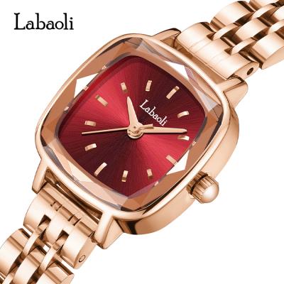 China LABAOLI LA106 Water Resistant Girls Watch Classic Quartz OEM Stainless Steel Band Water Resistance Women Fashion Watch for sale