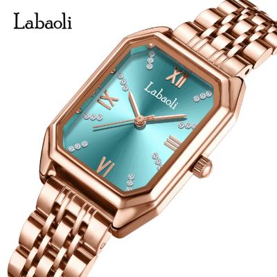 China LABAOLI LA071 Water Resistant Women Watches Luxury Brand Quartz Colorful Lady Waterproof Stainless Steel Wristwatches for sale