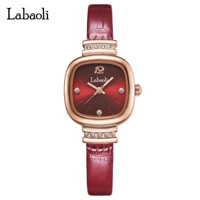 China Women's Classic LABAOLI LA003 Quartz Analog Watch Waterproof Stainless Quartz Watch Price for sale