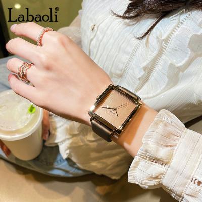 China LABAOLI LA006 Water Resistant Watch Quartz Your Logo Women Watch Waterproof Quartz Leather Custom Watch for sale