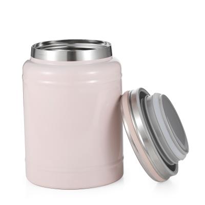 China High Quality Portable Stainless Steel Small Bento Box School Green Pink Pink Lunch Box Cute Freshness Preservation Food Box for sale