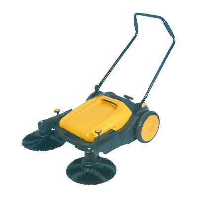 China Unpowered Industrial Hotel Road Sweeper Equipment Hand Push Street Road Cleaning Floor for sale