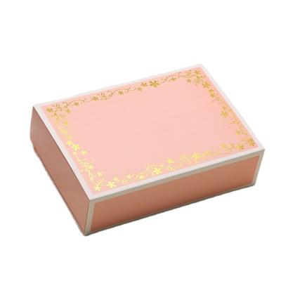 China New Recyclable Cookie Box Moon Cake Packaging Gift Box Stain Pastry Gift Box Flower Tea Cardboard for sale