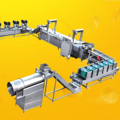 China Automatic Vegetable Processing Plant Potato Chips Making Machine Automatic Potato Chips Production Line for sale