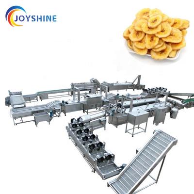 China Full Automatic Hotels Banana Chips Plantain Chips Making Machine Line for sale