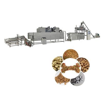 China CAT Dog Fish Food Production Line Automatic Pet Bird Extruder Cat Dog Food Manufacturing Machine for Fish Food for sale