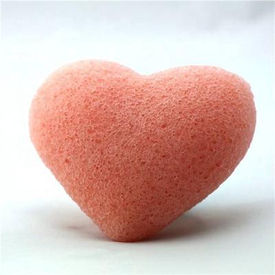 China All natural soft half ball shape cosmetic powder puff and konjac sponge green tea for sale