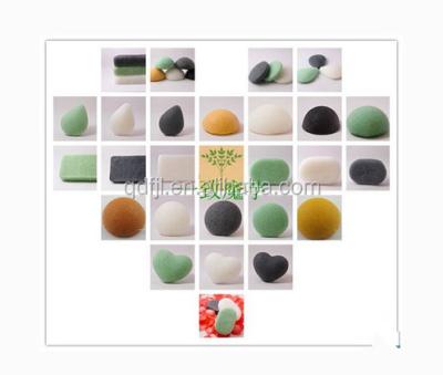 China All natural high quality konjac sponge made in China for sale