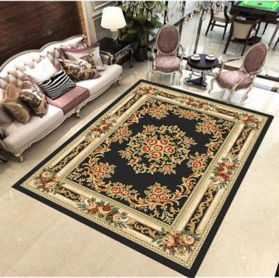 China European Style Printed Carpet 2020 Banquet Floor Mat Washable Upholstering Flowers Modern for sale