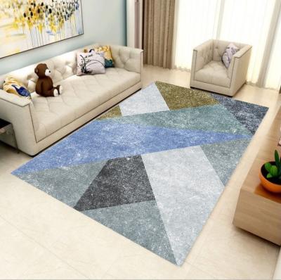 China Washable Customized Pattern Morden Rug Cover For Dining Room for sale