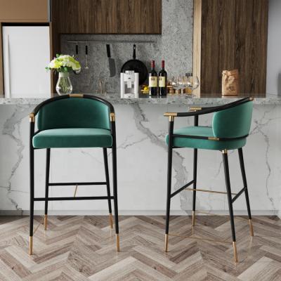 China Hot Sales Modern Commercial Modern Counter Stool Kitchen Bar Stool Cafe Chair High Quality Bar Chair for sale