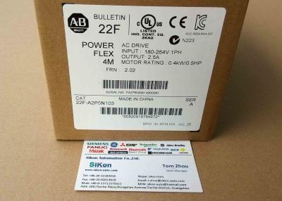 China 22F-A2P5N103 Allen Bradley Inverter 22FA2P5N103  PowerFlex 4M- 0.4 kW (0.5 HP) AC Drive for sale