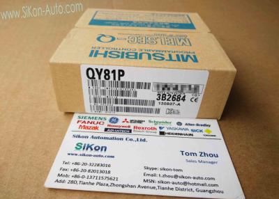 China Mitsubishi QY81P Output Unit 12-24VDC Mitsubishi PLC QY81-P NEW In Box for sale