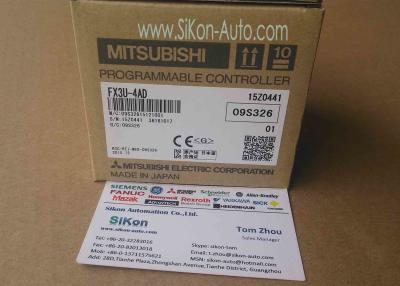 China Mitsubishi PLC FX3U-4AD FAST Shipping PLC module FX3U4AD NEW In Box for sale