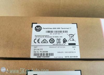 China 2711R-T7T Allen Bradley Touch Screen 2711RT7T PANELVIEW 800 7-INCH HMI TERMINAL for sale