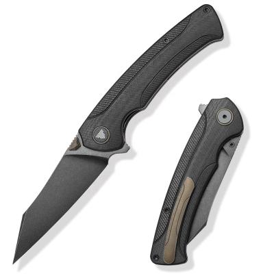 China Slide Open NEW Design S35VN Powder Steel Blade Titanium Handle Multi Outdoor Camping EDC Folding Pocket Knife for sale