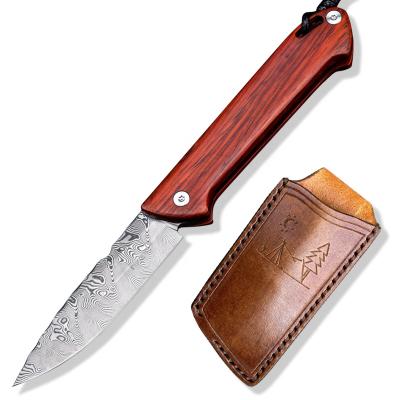 China European Style Bushcraft Folder Open Slide EDC Outdoor Tactical Survival Camping Hunting Folding Pocket Knife for sale