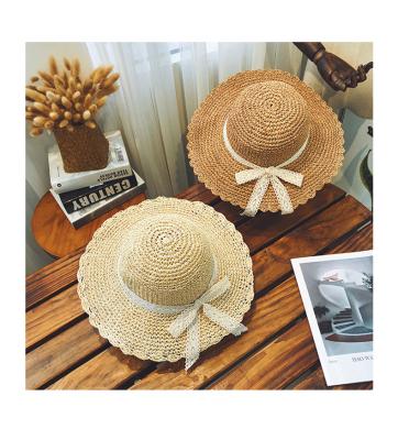 China Image Women's Straw Hat Wide Brim Foldable Beach Hat Soft Sun Hat For Women UPF 50+ for sale