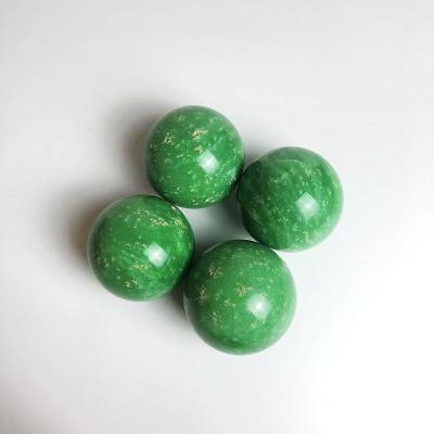 China China Wholesale Quality Natural Green Jade Crystal Ball Jasper Crystal Ball Home Decoration for sale