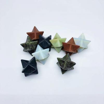 China China Wholesale High Quality Merkaba Star Merkaba Crystal Cutting Crystal Crafts for sale