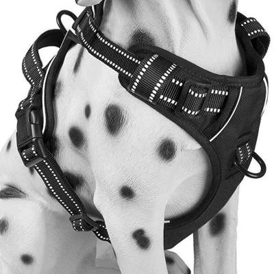 China Manufacturer Wholesale Quick Release Breathable Multi-design Dog Harness Large for sale