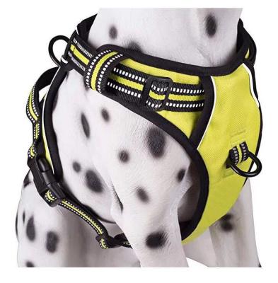 China Hot Selling Printing Mesh Pet Harness, Quick Release Safe Soft Padded Pet Harness For Dog for sale