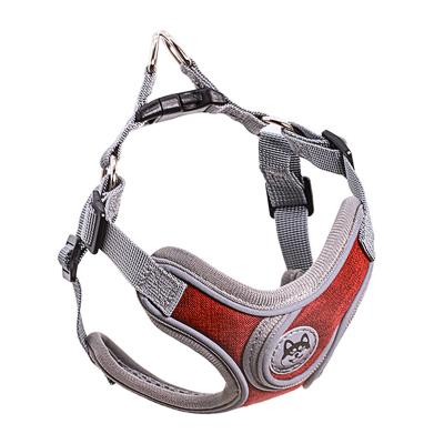 China Pet Outwear No-Pull Dog Harness Padded Adjustable Pet Vest Harness with Handle Front Clip Harness for Large Dogs Exercising or Walking for sale