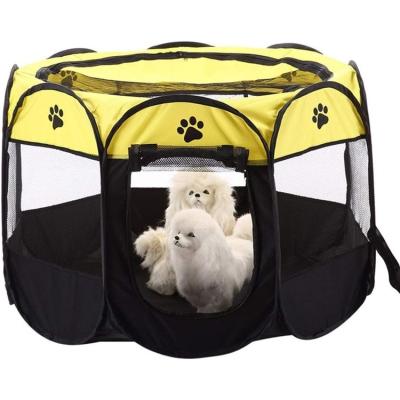 China New Design Breathable Good Prices Washable Foldable Small Durable Indoor And Outdoor Travel Dog Playpen for sale