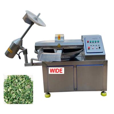 China Industrial Meat Processing Sus304 Meat Bowl Cutter Meat Cutting Machine Meat Stuff Vegetable Cutter For Restaurant Factory for sale