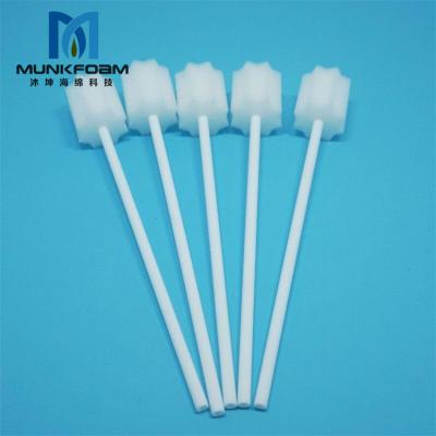 China Munkcare eco-friendly manufacturers sell infertility medical care sponge swab for oral care and cleaning elderly tooth for sale