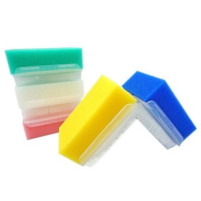 China Viable Sensory Massage Bath Brush Main Training Integration Touch Brush Sponge Grinding Custom for sale