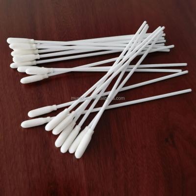 China Medical Using Saliva Collection Foam Applicator Disposable Medical Oral Foam Slanted Cell Test Swab for sale