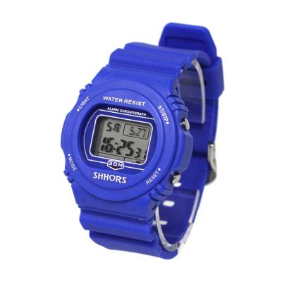 China New Hot Selling Candy Color Wrist Watch Fashion Date Smart Watch Bands Automatic Simple Silicone LED Electronic Watch for sale