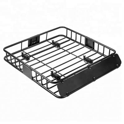 China Heavy Duty Car Luggage Carrier Steel Universal Customized Roof Rack Top Cargo Basket For nissan t32 Mazda cx5 2016 for sale