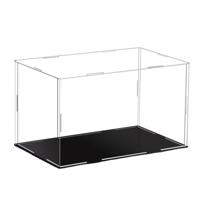 China Customizable Acrylic Dust Proof Storage Box Car Model Car Display Box Animation Acrylic Clear Desktop Display Box for sale