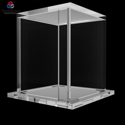 China Customizable Cheap Custom Box Small Clear Acrylic Display Boxes Clear Acrylic Boxes With Lids for sale