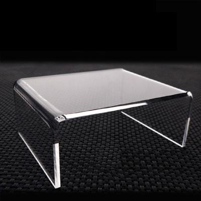 China Can Be Customized Custom Design Hot Sale Strong Clear Acrylic Display Riser Stand Up Transparent Acrylic Display Stand for sale