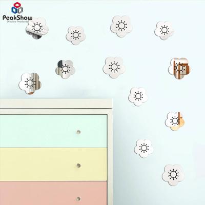 China 2mm 3mm Modern Double Sided Mirror Acrylic Self Adhesive Acrylic Plastic Sheet Wall Decorative Mirrors for sale