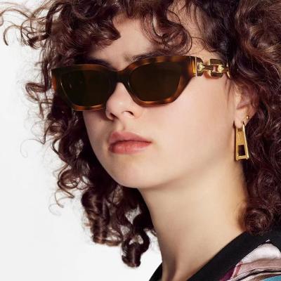 China Cat Eye New Arrivals Women's Sunglasses Fashion Metal Frame Sexy Sunglasses Shade Women Sunglasses 2022 Cat Eye for sale