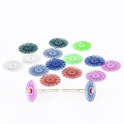 China Wholesale Multifunctional Jewelry Tools Polishing Tools Jewelry Grinding Polishing Wheel 1 Inch Bristle Radial Disc for sale