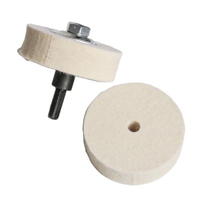 China Durable Manufacturers Wholesale Bench Grinder Polishing Wheel Felt Polishing Durable 75mm*10mm for sale