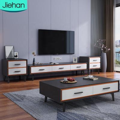 China Contemporary Simple Storage Small Bedroom Living Room Furniture Wooden Coffee Table With Storage for sale